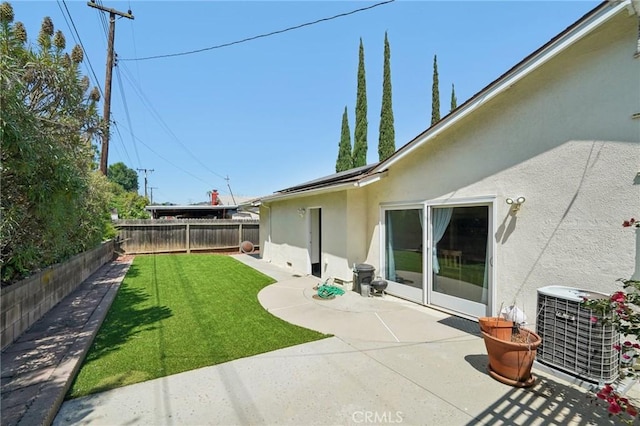 18472 Dragonera Dr, Rowland Heights, CA 91748 - fenced backyard with a patio area