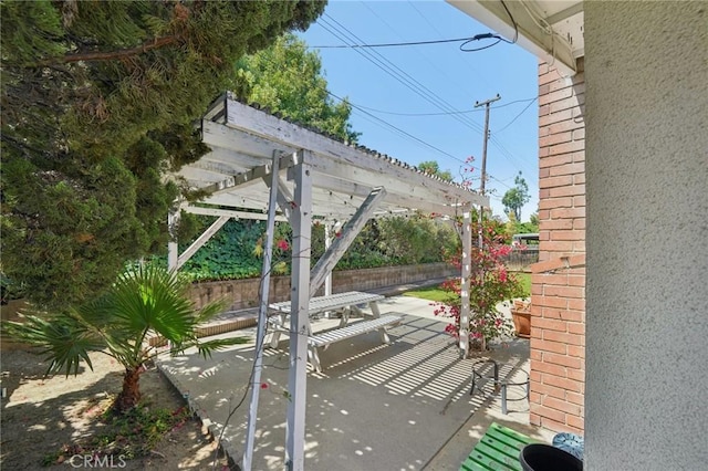 18472 Dragonera Dr, Rowland Heights, CA 91748 - view of patio with a pergola