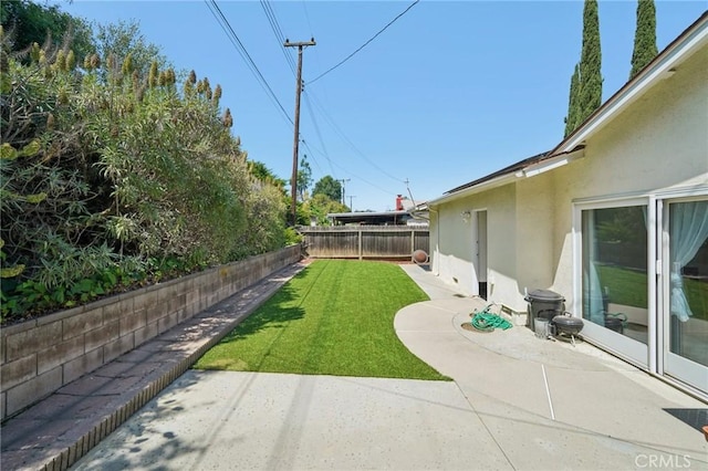 18472 Dragonera Dr, Rowland Heights, CA 91748 - fenced backyard featuring a patio