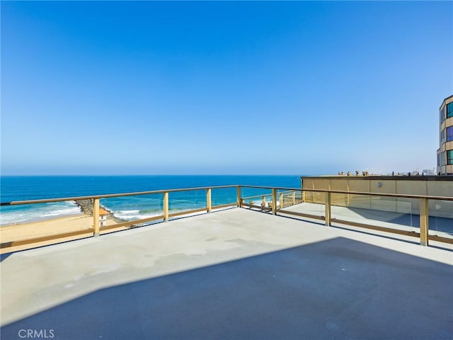 625 Esplanade Unit 29, Redondo Beach, CA 90277 - view of patio featuring view of water and beach