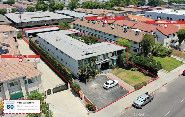 833 W Duarte Rd Unit 11, Arcadia, CA 91007 - view of property location with property parcel outlined