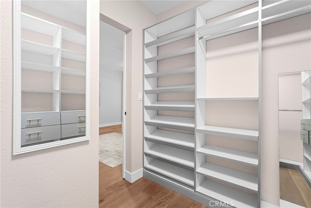 9403 Via Yolanda, Burbank, CA 91504 - spacious closet featuring wood finished floors