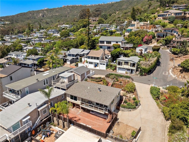 32055 Virginia Way, Laguna Beach, CA 92651 - aerial view of residential area with a mountain backdrop