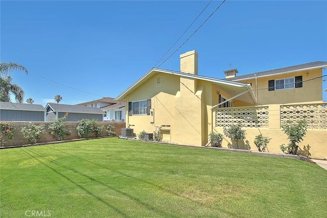 9465 Palo Verde Ave, Fontana, CA 92335 - back of property with stucco siding and a chimney