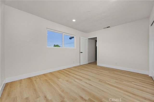 3009 Delburn St, Bakersfield, CA 93304 - spare room featuring light wood finished floors and recessed lighting