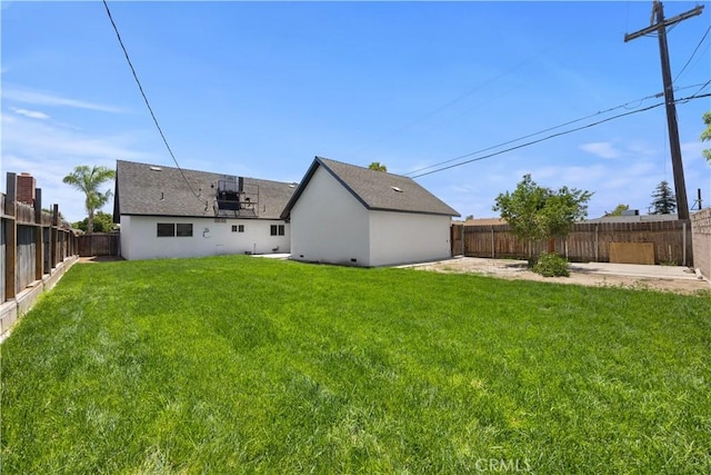 3009 Delburn St, Bakersfield, CA 93304 - back of house with a fenced backyard and a patio area