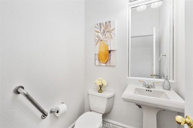 29530 Winding Brook Dr, Menifee, CA 92584 - half bathroom featuring toilet