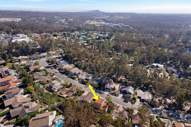 10594 Rookwood Dr, San Diego, CA 92131 - view of property location featuring nearby suburban area and a mountainous background