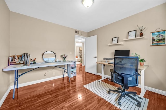 1821 Pepper St Unit 3, Alhambra, CA 91801 - office with wood finished floors