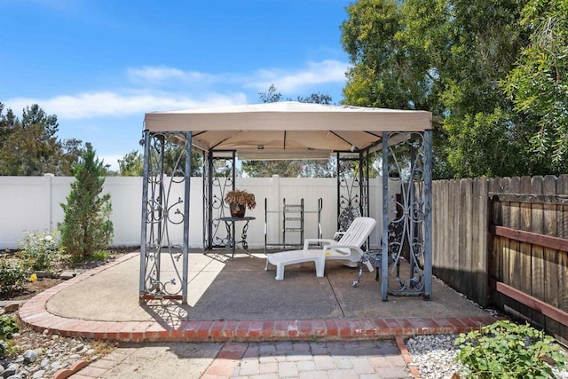 943 Masters Dr, Oceanside, CA 92057 - fenced backyard featuring a gazebo and a patio area