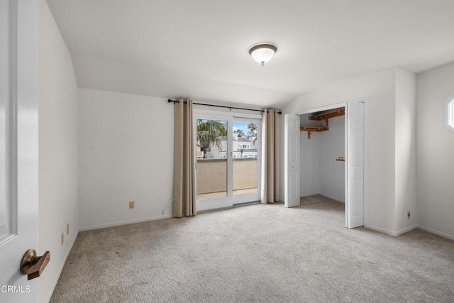 2524 Monaco Dr, Oxnard, CA 93035 - unfurnished bedroom featuring carpet floors and vaulted ceiling