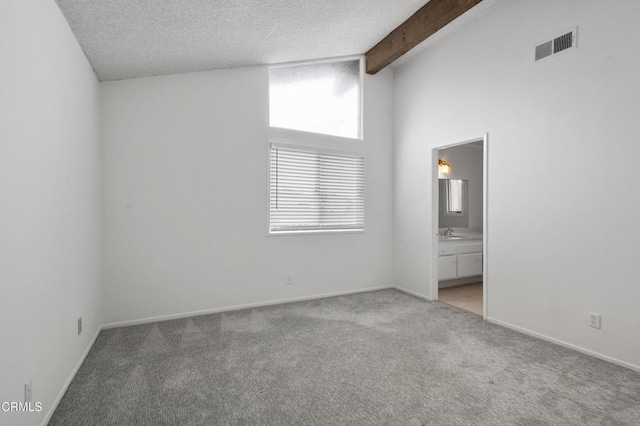 2524 Monaco Dr, Oxnard, CA 93035 - empty room with light carpet, healthy amount of natural light, and a textured ceiling