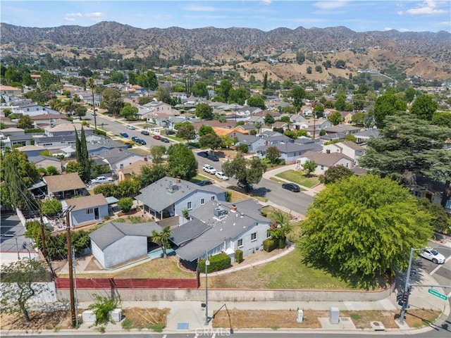 2505 N Keystone St, Burbank, CA 91504 - aerial perspective of suburban area with a mountain backdrop