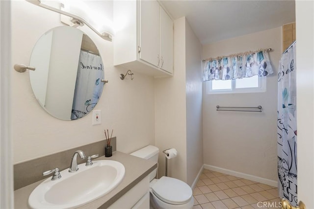 1219 221st St W, Torrance, CA 90502 - full bath featuring vanity, tile patterned flooring, and curtained shower