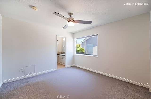 1219 221st St W, Torrance, CA 90502 - carpeted spare room with a smoke detector and ceiling fan