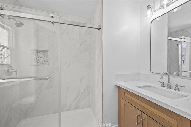 1514 E Palm Ave, Orange, CA 92866 - full bath featuring a stall shower and vanity