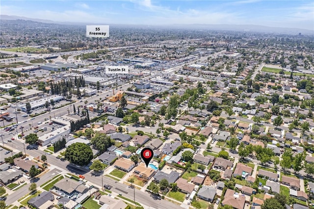 1514 E Palm Ave, Orange, CA 92866 - aerial view of property's location