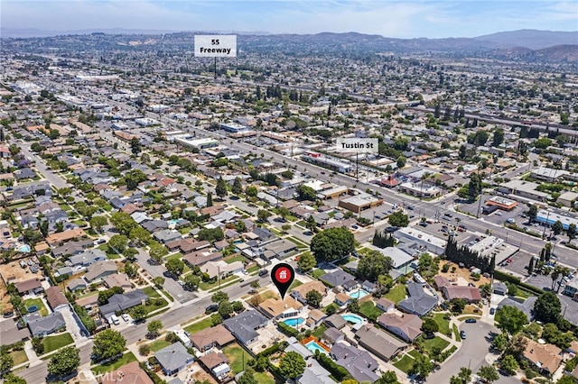 1514 E Palm Ave, Orange, CA 92866 - view of property location featuring a mountainous background