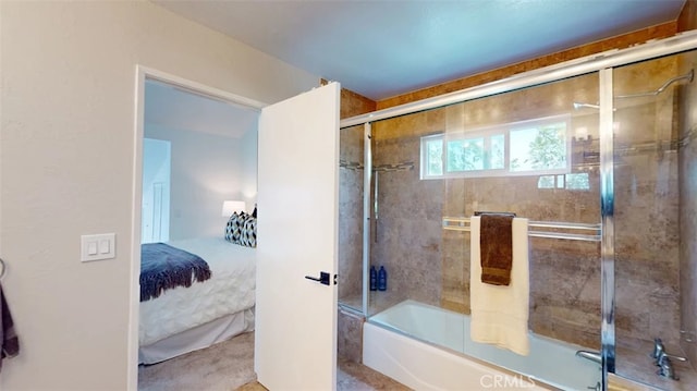 496 Crane Blvd, Los Angeles, CA 90065 - ensuite bathroom with combined bath / shower with glass door