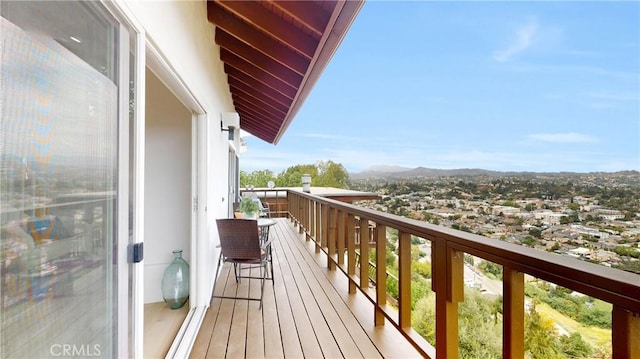 496 Crane Blvd, Los Angeles, CA 90065 - balcony featuring a mountain view
