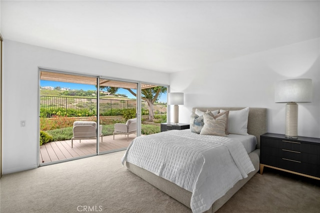 1606 Reef View Cir, Corona Del Mar, CA 92625 - bedroom with access to outside and carpet flooring