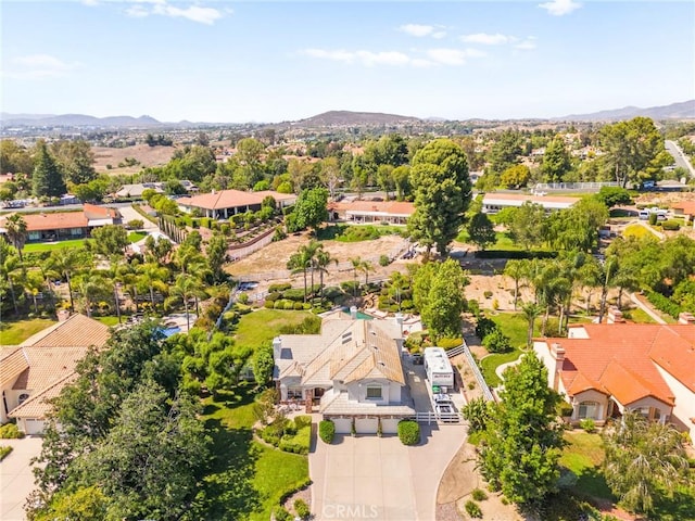 31148 Kahwea Rd, Temecula, CA 92591 - aerial perspective of suburban area with a mountain backdrop