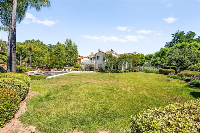 31148 Kahwea Rd, Temecula, CA 92591 - view of grassy yard featuring an outdoor pool