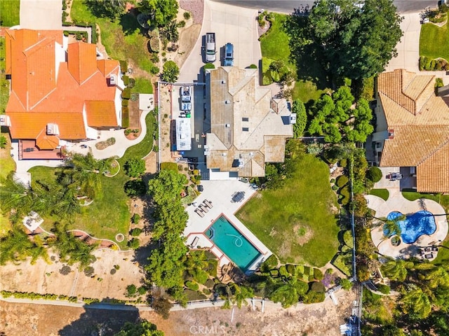 31148 Kahwea Rd, Temecula, CA 92591 - drone / aerial view of a pool area