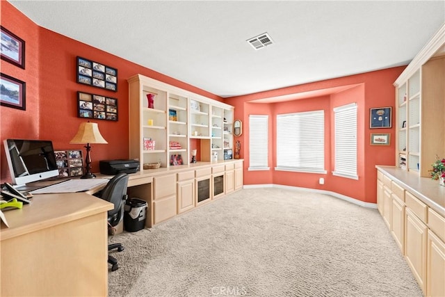 31148 Kahwea Rd, Temecula, CA 92591 - office space featuring carpet flooring and built in study area