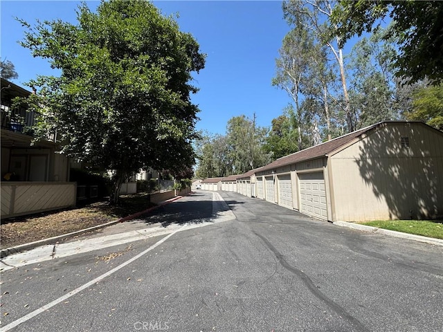 600 Central Ave Unit 323, Riverside, CA 92507 - view of road with community garages and curbs