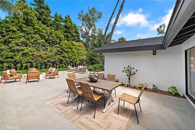31842 Paseo Cielo, San Juan Capistrano, CA 92675 - view of patio featuring an outdoor hangout area and outdoor dining area