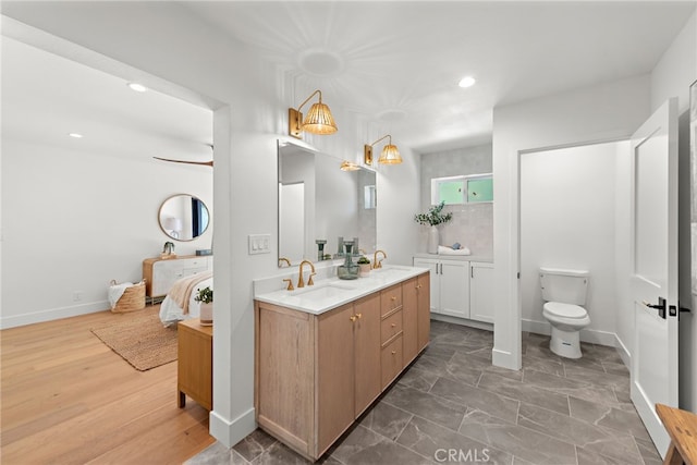 31842 Paseo Cielo, San Juan Capistrano, CA 92675 - ensuite bathroom with vanity and recessed lighting