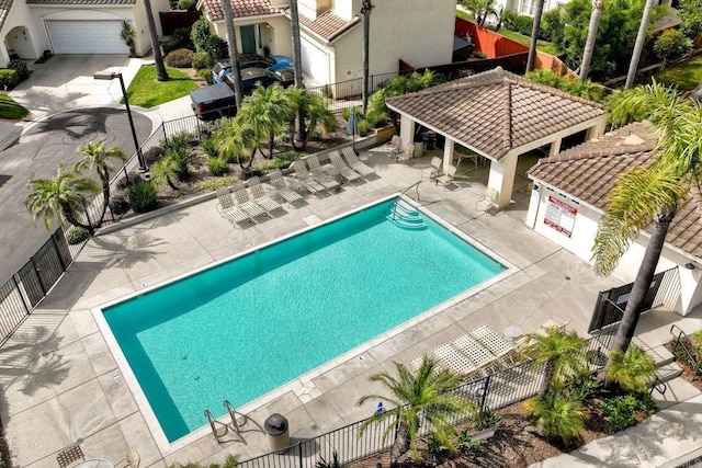 339 Diamante Way, Oceanside, CA 92056 - community pool featuring a gazebo and a patio