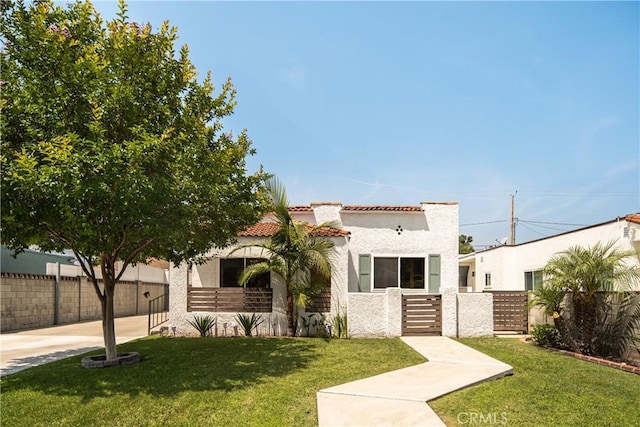 933 N Lincoln St, Burbank, CA 91506 - mediterranean / spanish-style home with a tile roof and stucco siding