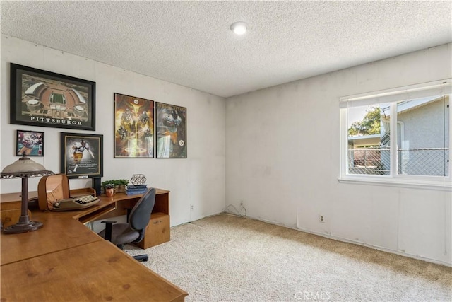 5731 Camino Real, Riverside, CA 92509 - carpeted office space featuring a textured ceiling