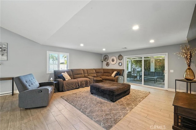 1817 Balboa Way, Upland, CA 91784 - living room featuring wood finished floors and recessed lighting