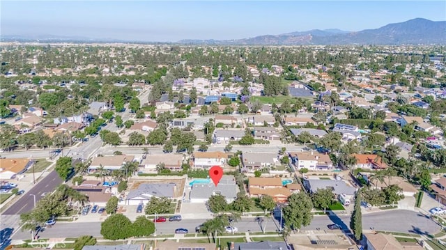 1817 Balboa Way, Upland, CA 91784 - aerial view of property's location with a mountainous background