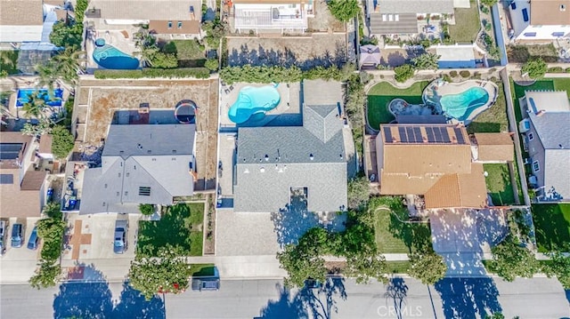 1817 Balboa Way, Upland, CA 91784 - aerial view of residential area with a pool