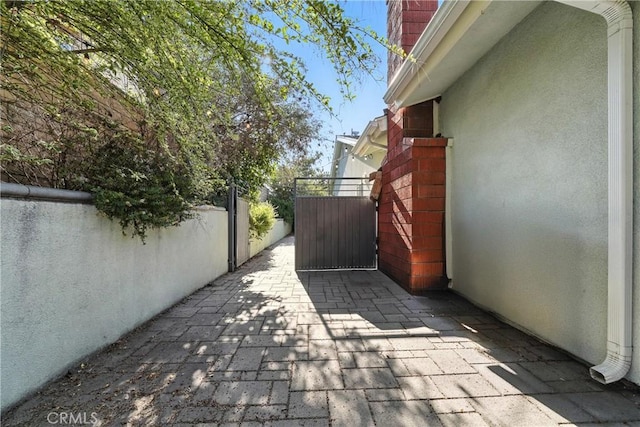 1817 Balboa Way, Upland, CA 91784 - view of patio featuring a gate