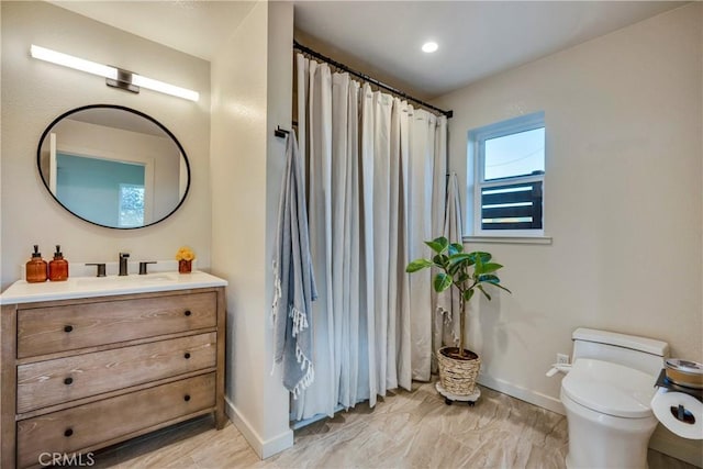 21018 Yankee Valley Rd, Hidden Valley Lake, CA 95467 - bathroom featuring vanity and curtained shower
