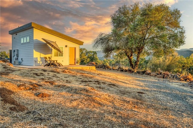 21018 Yankee Valley Rd, Hidden Valley Lake, CA 95467 - view of property exterior at dusk