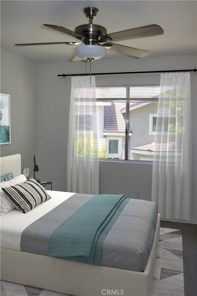 80 Greenmoor Unit 40, Irvine, CA 92614 - bedroom featuring ceiling fan