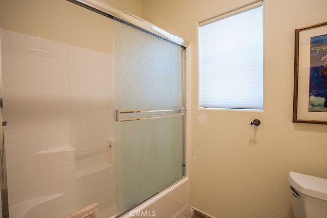 1613 Lassen Way, Pine Mountain Club, CA 93222 - full bathroom with toilet and enclosed tub / shower combo