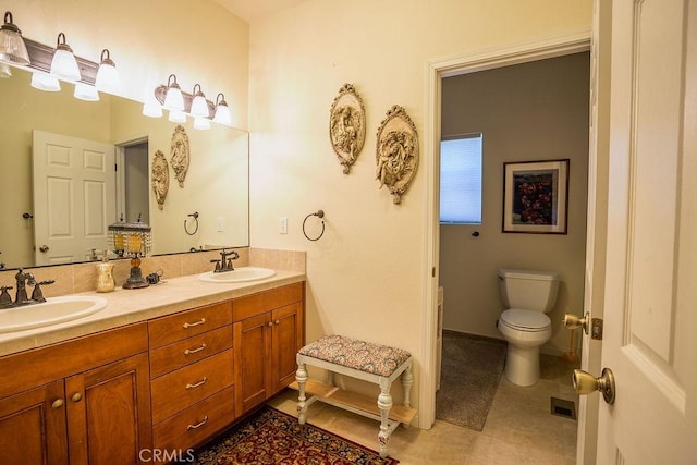 1613 Lassen Way, Pine Mountain Club, CA 93222 - full bath featuring double vanity and tile patterned floors