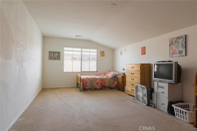 2207 Rockrose St, Palmdale, CA 93551 - bedroom with lofted ceiling and carpet floors