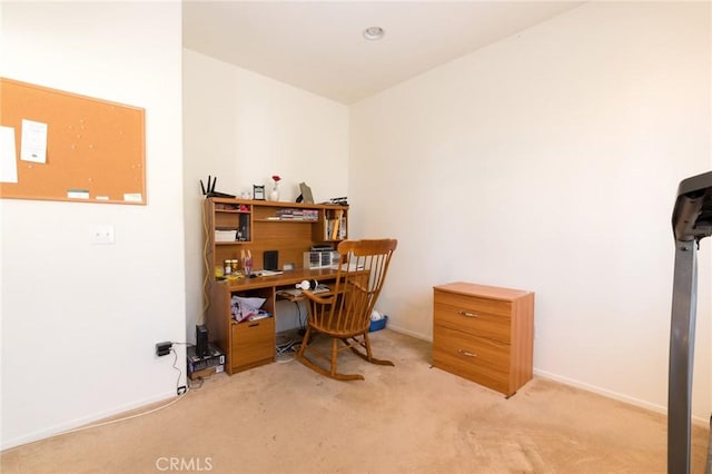 2207 Rockrose St, Palmdale, CA 93551 - office area with carpet flooring and baseboards