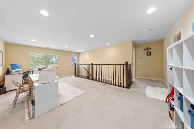 6585 Youngstown St, Chino, CA 91710 - office with carpet floors and recessed lighting