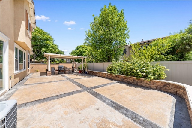 6585 Youngstown St, Chino, CA 91710 - fenced backyard with a patio area
