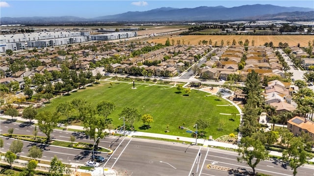 6585 Youngstown St, Chino, CA 91710 - aerial view of residential area with mountains