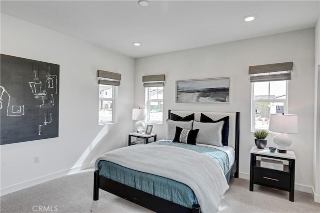17148 Kent St, Hesperia, CA 92345 - bedroom with carpet and recessed lighting